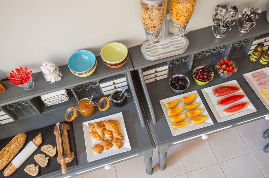 Hotel du Forum Carpentras Petit déjeuner